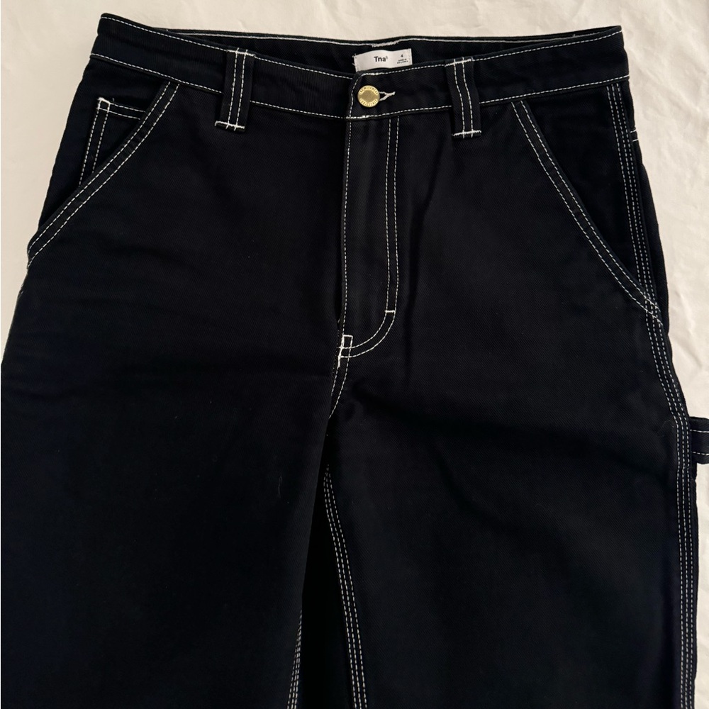 Aritzia TNA Black Cargo Pants